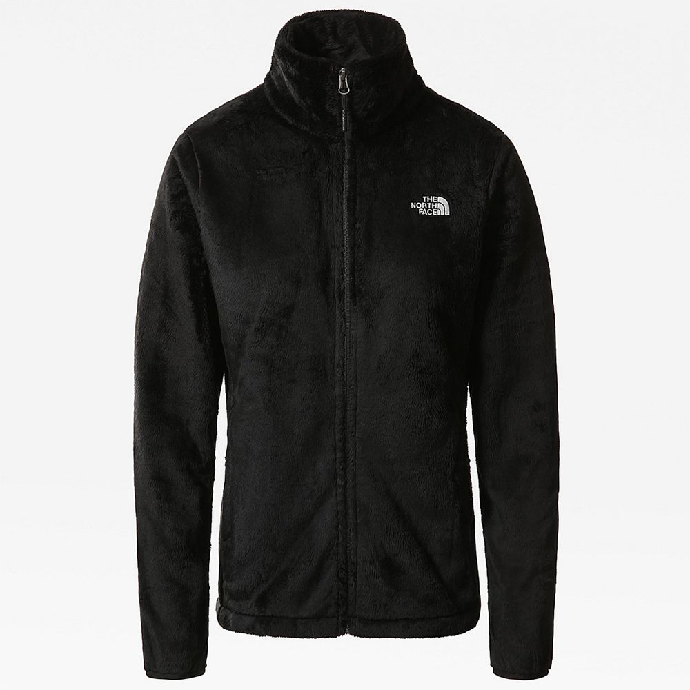 The North Face Fleece Jacket Womens Australia - The North Face Osito Black / White (CFM-629874)